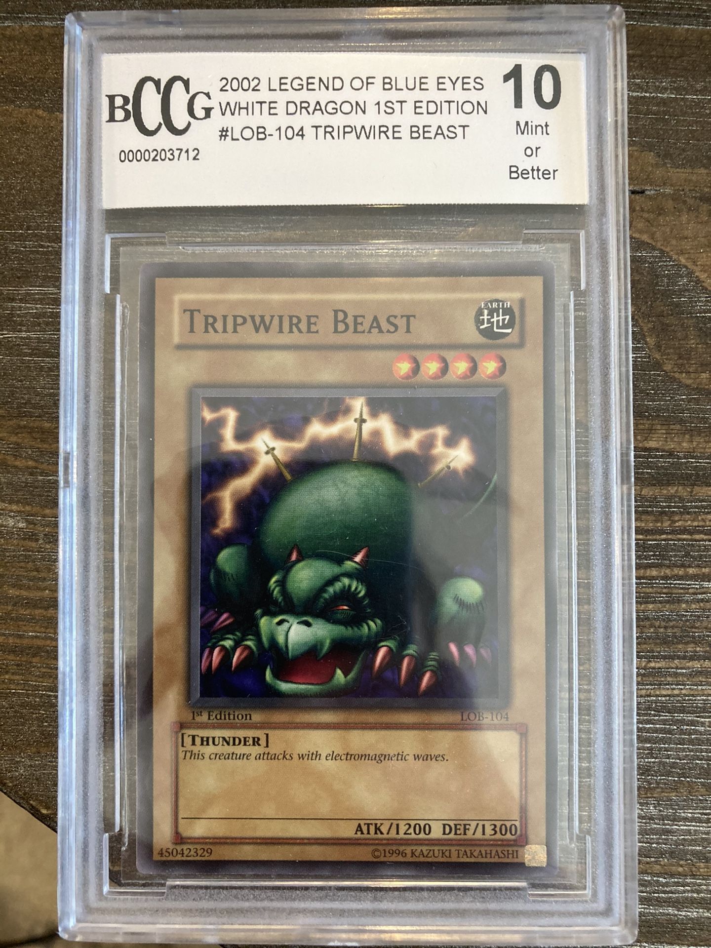 Tripwire Beast First Edition BCCG 10 Rare