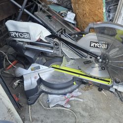 New 12" Ryobi Miter Saw. 