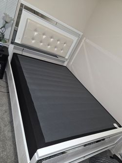 Bed frame and box spring