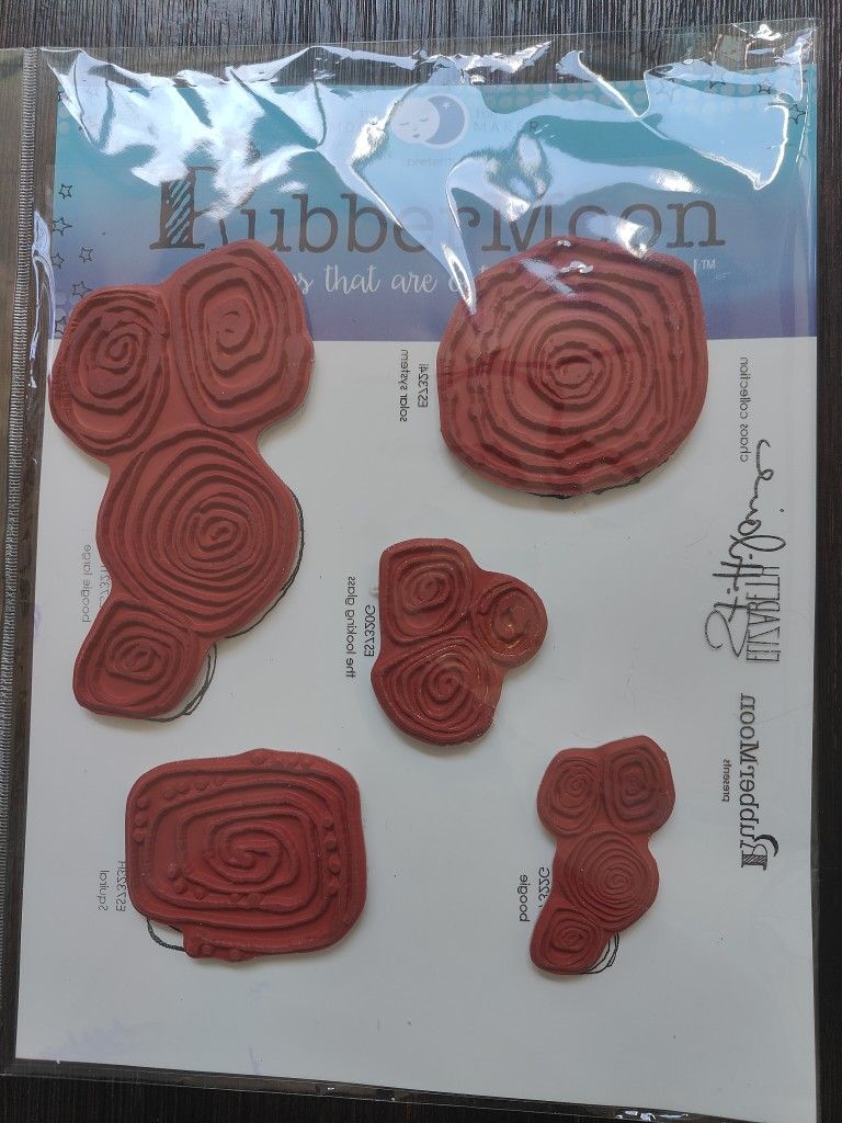 Brand new Rubber Moon Stamps
