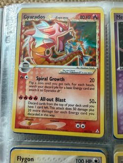 pokemon cards (red gyrados delta species and more)