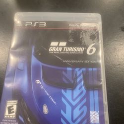 PlayStation 3 Grand Turismo 6 Fast Shipping!