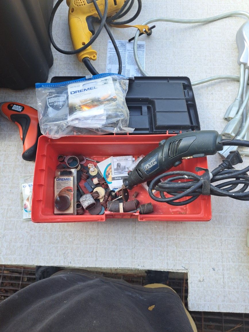 GMC Dremel W/ MISC Attachments