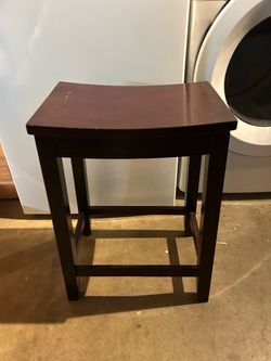 Wooden stool