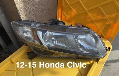 2012’ - 2015’ Honda Civic Sedan Halogen Passenger Right Side Headlight Assembly OEM