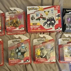 Pokémon Jazwares Battle Figures Toy Lot