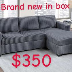 Brand New In Box Sectional Couch