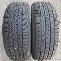 2 Firestone Tires 205/55/16