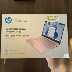 14” HP Laptop & Wireless Mouse 
