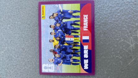 “We are France” panini Wc2026 sticker