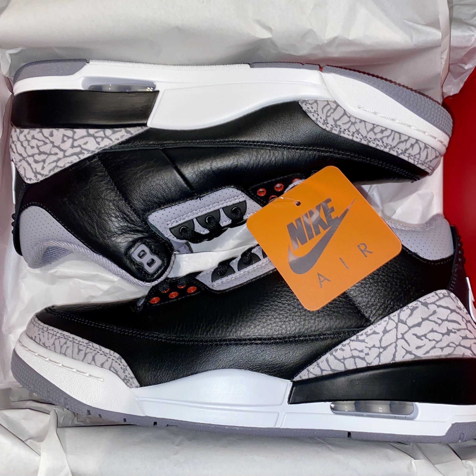 Nike Air Jordan Black Cement 3 - Size 11