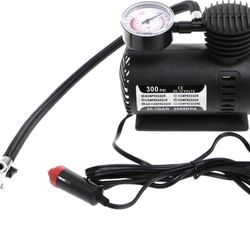Air Pump 300PSI Car Mini Air Compressor 12V Portable Electric Tire With Pressure Gauge For Camping Travel Roadside