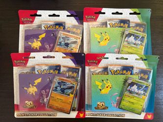 Pokémon 30th Celebration Tech Sticker Collection