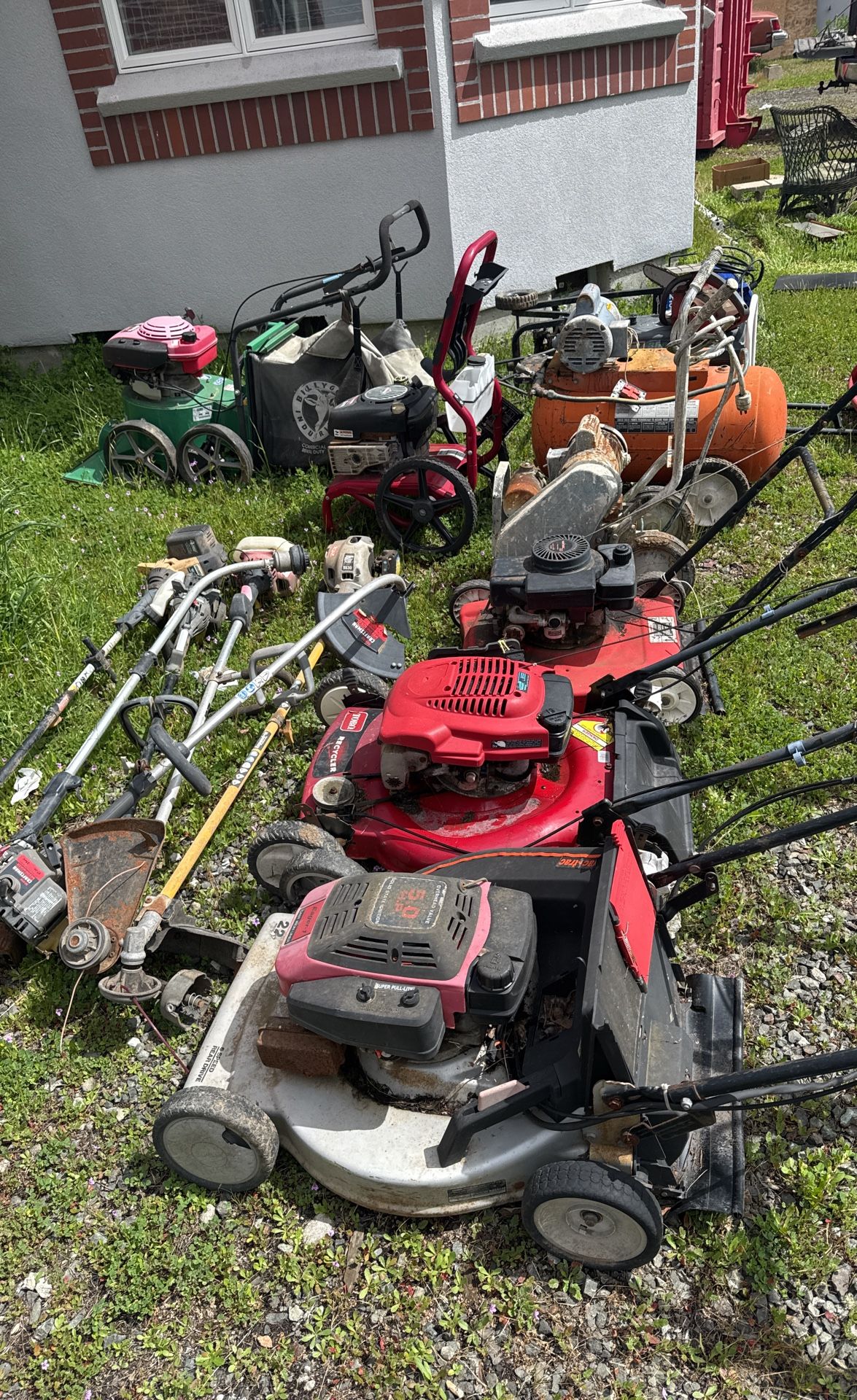 Lawn Mowers & String Trimmers