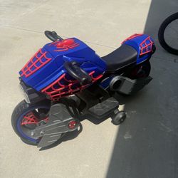 Spider-Man Electric Motorcycle