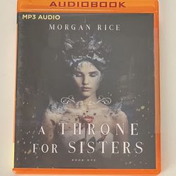 A THRONE FOR SISTERS Book 1 by Morgan Rice (Audio MP3-CD) Unabridged Audiobook Young Adult Fantasy *Unused*
