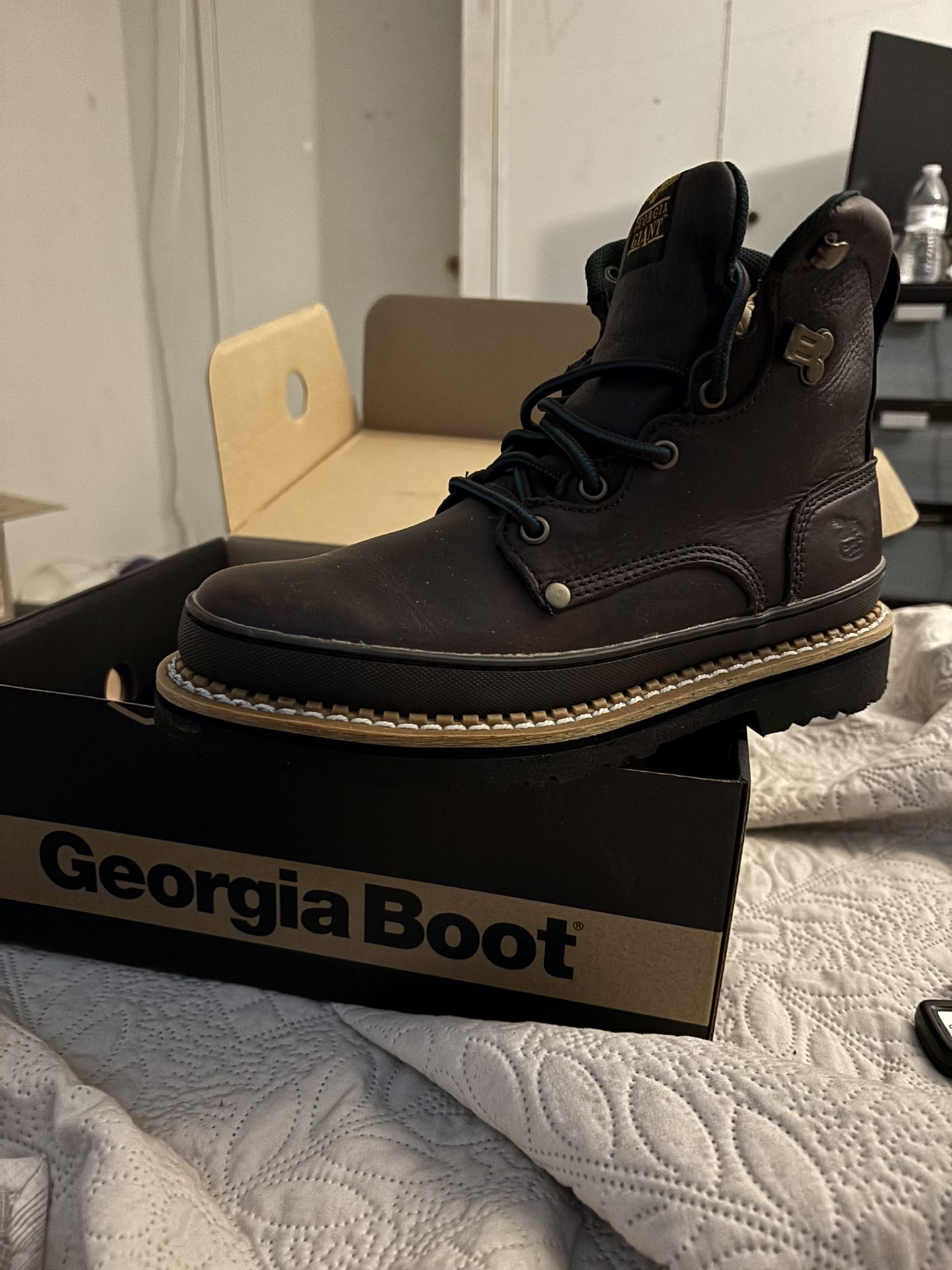 Work Boots 7 And A Half Georgia Boot