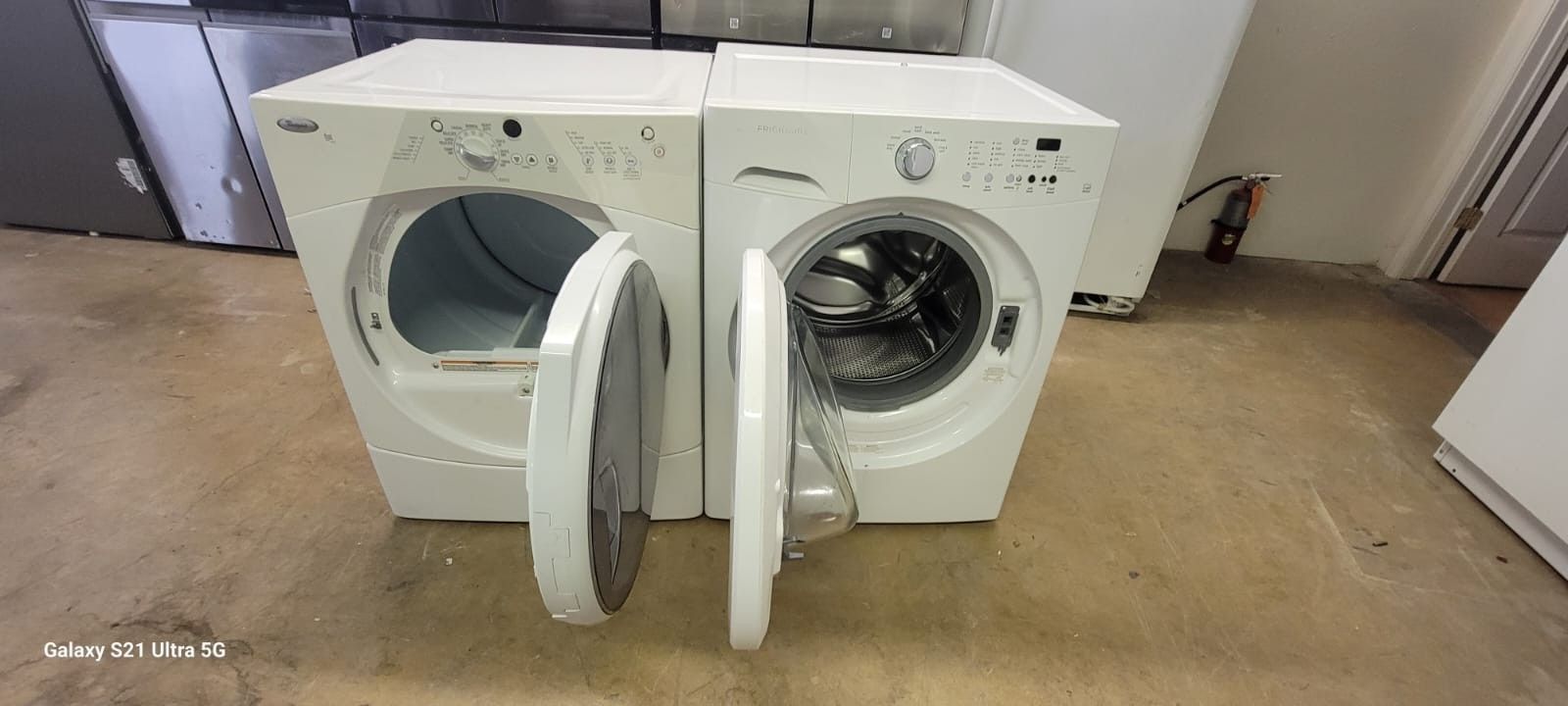 washer and dryer in perfect condition with delivery and installation
