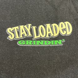 Stay Loaded Grindin’ Black Men’s XL T-Shirt