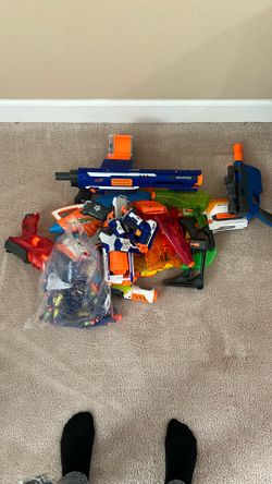 Assorted Nerf Toys