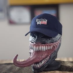 NAVY BLUE SYMBIOTIC MUSIC HAT 