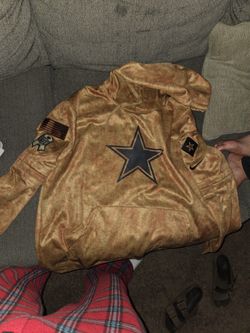 Cowboys Hoodie Salute The Troops