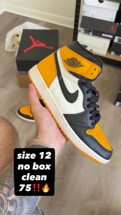 Jordan 1 Taxi Yellow