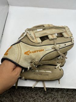 Easton 12” Youth Baseball Glove Genuine Steer Hide - NATMK 1200 | Pro Steer Hide