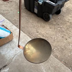 Vintage Copper Ladle 8”
