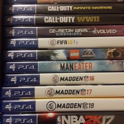 PS4 Games [10 20 2023] See Description for price