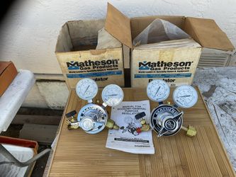 Matheson Flow Meters New Never 