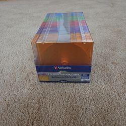 Verbatim CD/DVD Slim Multi-color Cases