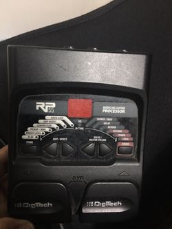 RP55 digitech multi effect pedal
