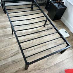 Twin Size, Metal bed frame.