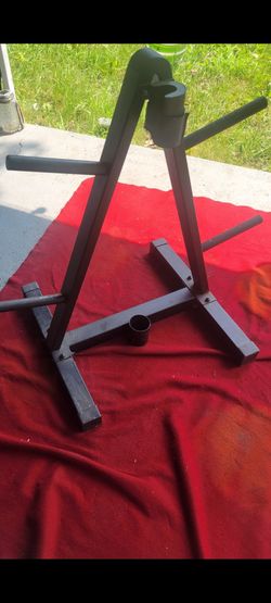 1" HOLE PLATE TREE 4 HORNS 1 BAR HOLDER
11525 S HALSTED/7111 S WESTERN
35$. CASH ONLY