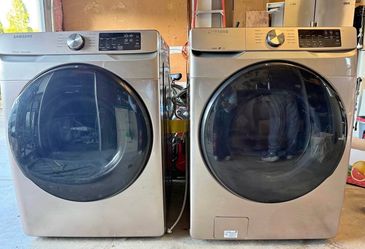 Samsung Front Load Washer and Dryer Set
