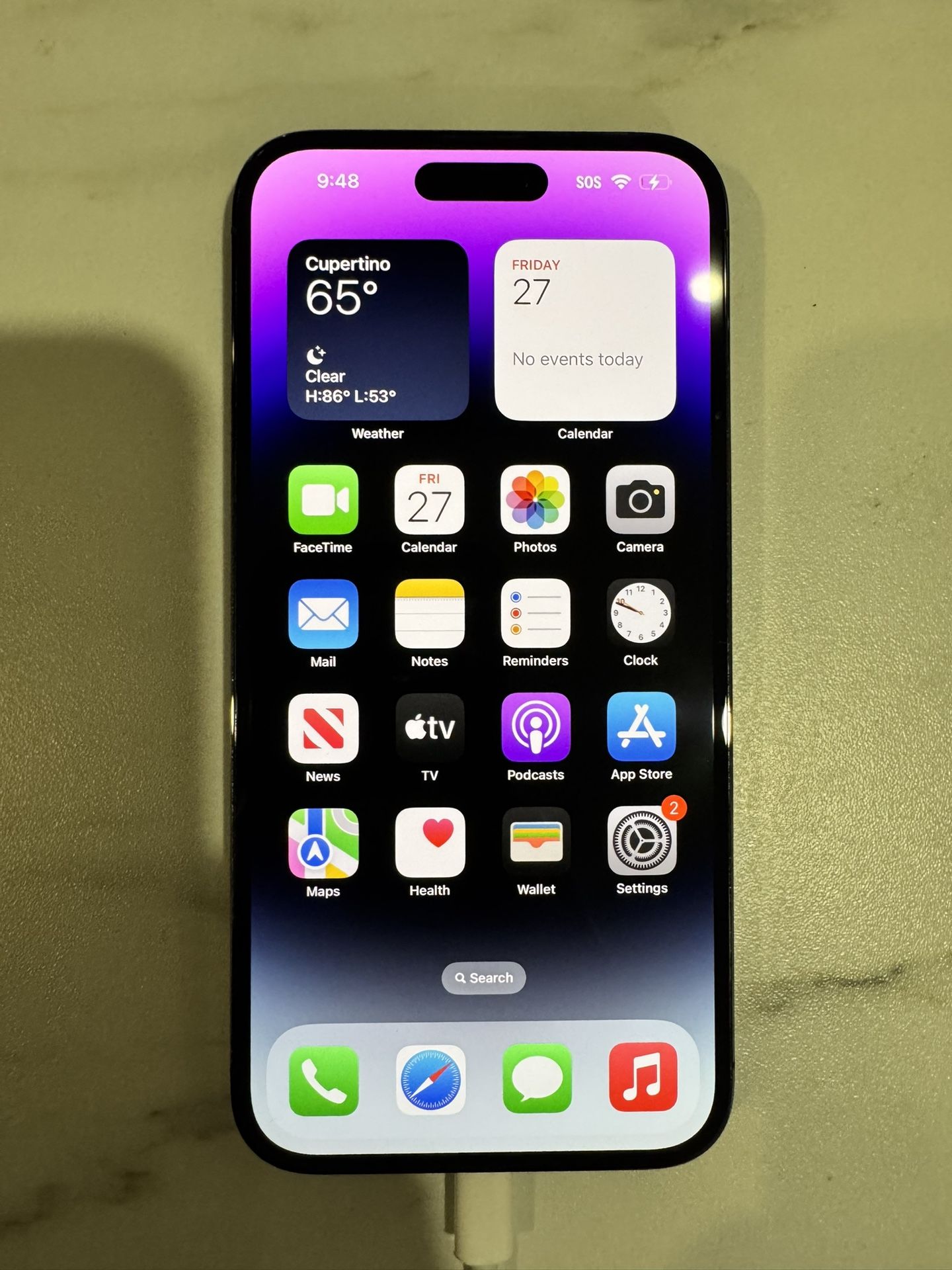 IPHONE 14 PRO MAX 128GB UNLOCKED (PURPLE)