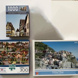 Travel Jigsaw Puzzles - 1000Piece Puzzle Games - Europe Italy Germany