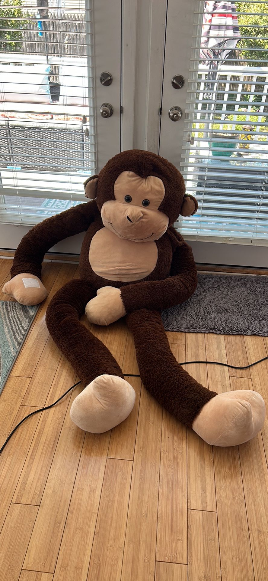 6 Foot Stuffed Monkey
