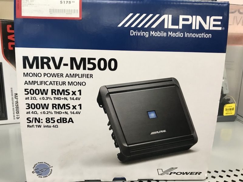 M500 Alpine amp