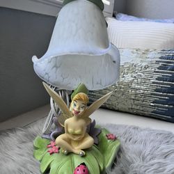 Vintage Tinker Bell Lamp