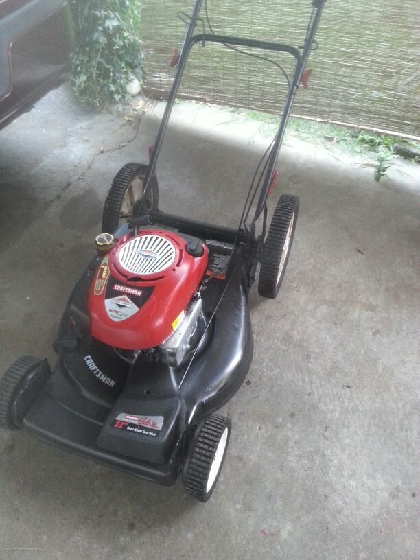 Craftsman bob vila lawn mower deals