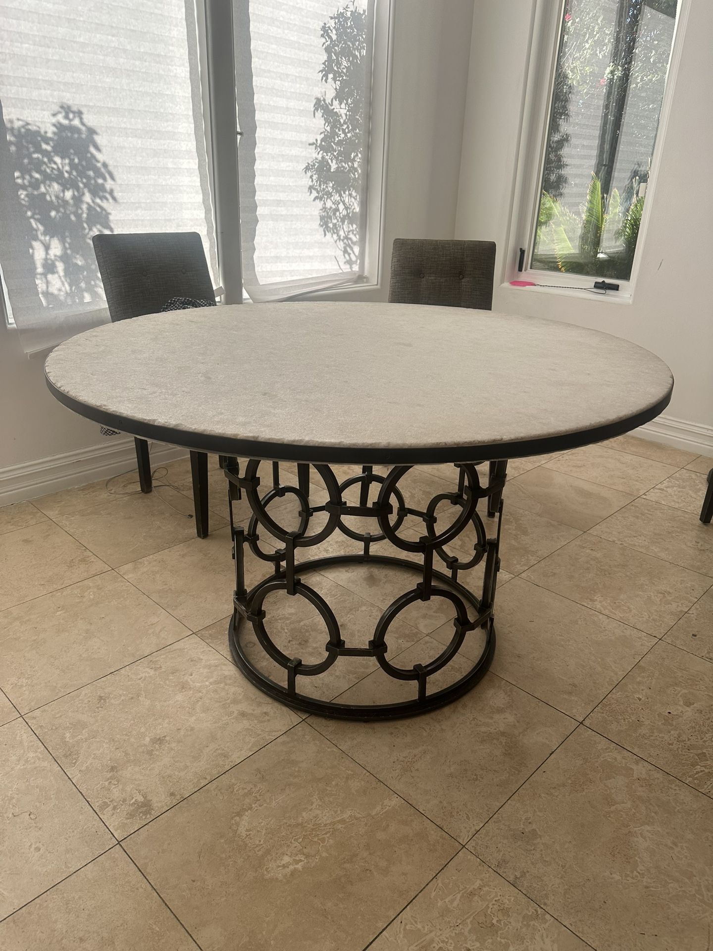 Lillian August Stone Dining Table