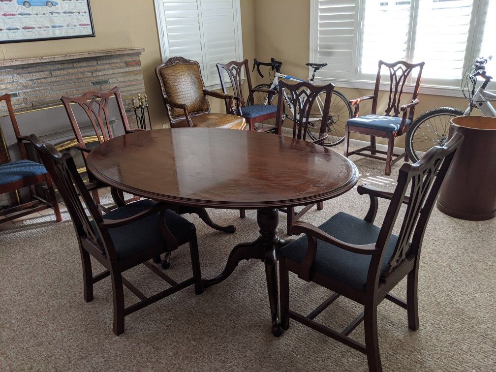 FREE 2 Dining tables and 10 chairs