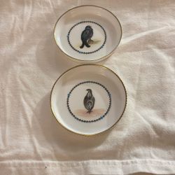 Porcelain Coasters - Royal Worcester  (Set)