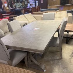 Table and four chairs, 1199