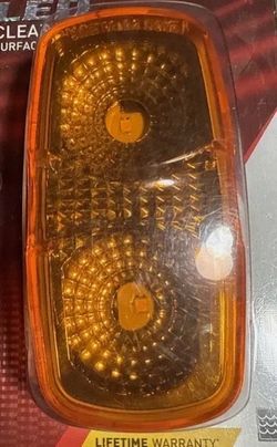 Amber LED Clearance Marker Surface Mount Light Kit