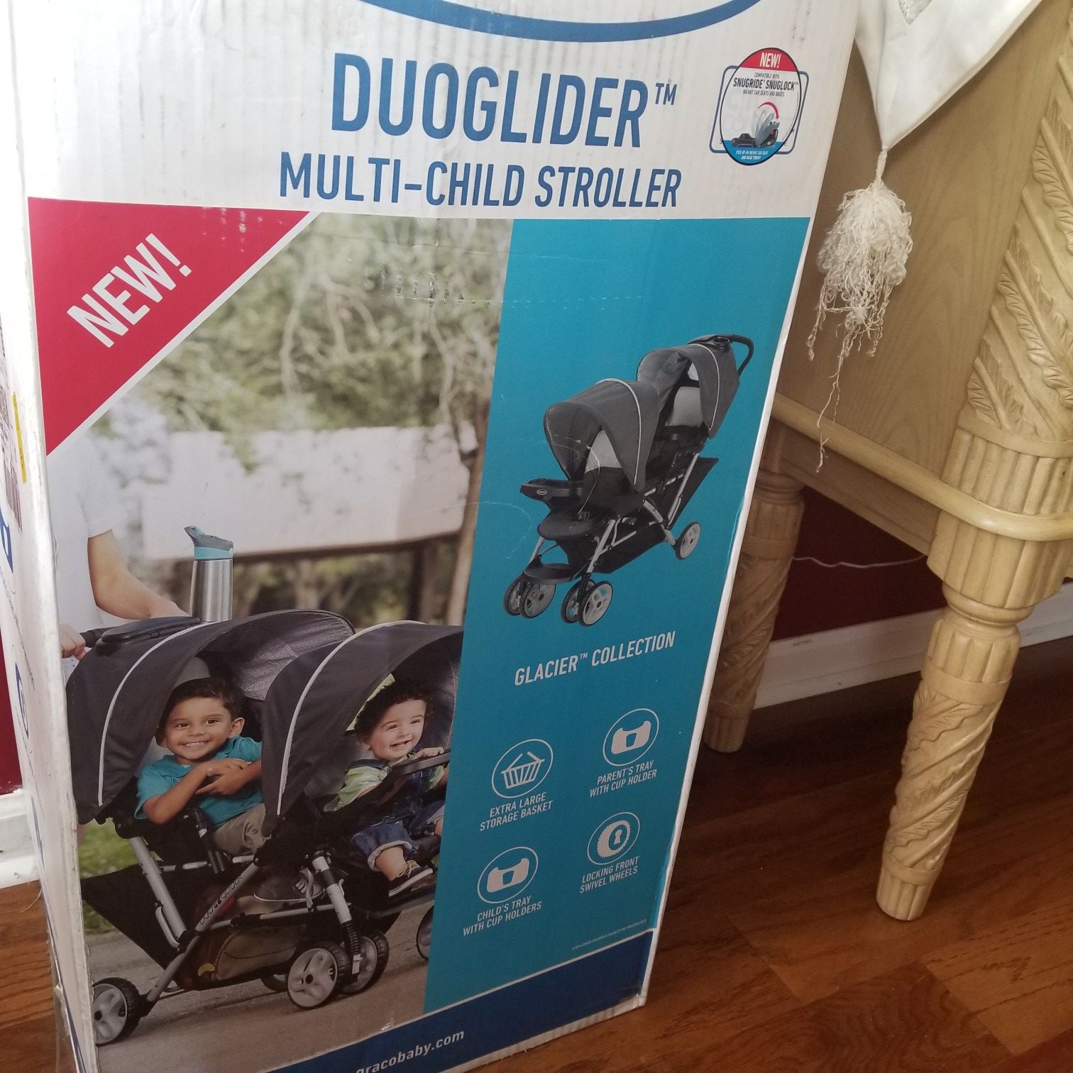 graco double stroller new