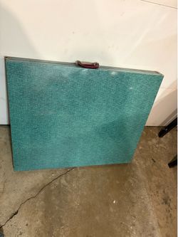 Vintage standalone folding camping table
