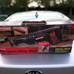 Craftsman 7.5 amps Corded Brushed Reciprocating Saw 